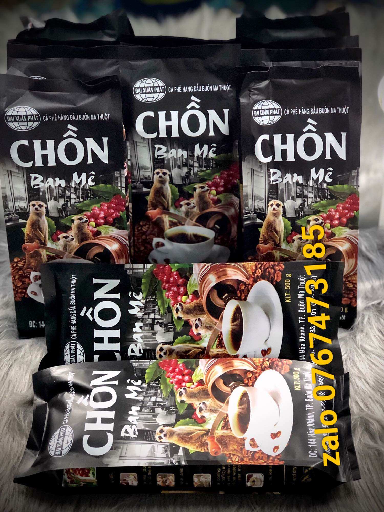 [HCM]Cà Phê Chồn Ban Mê 500g
