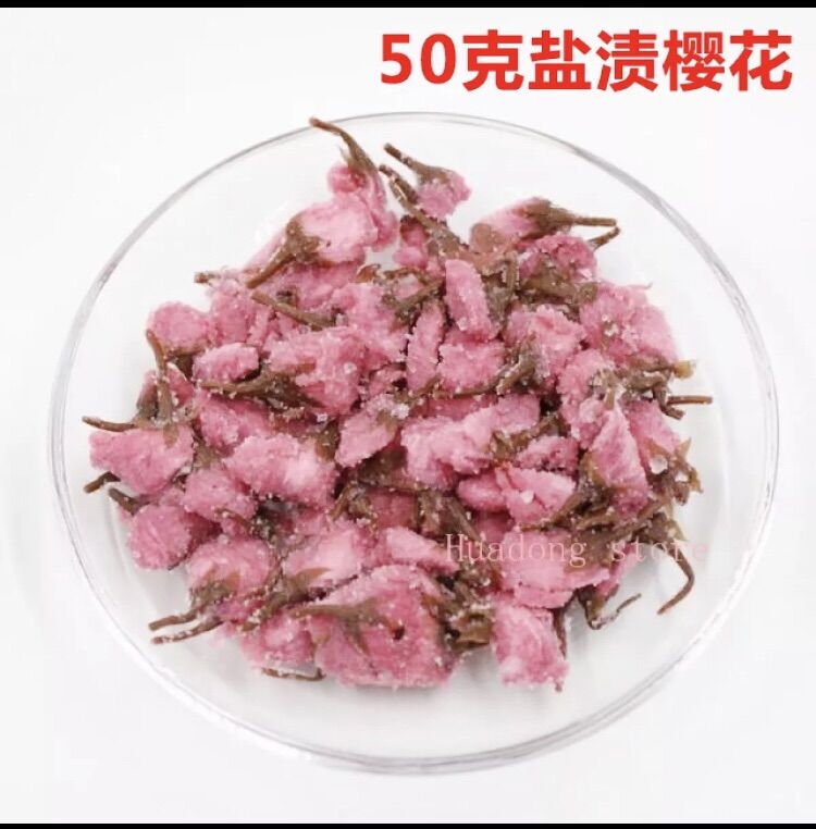 Hoa anh đào muối túi quy cách 50g