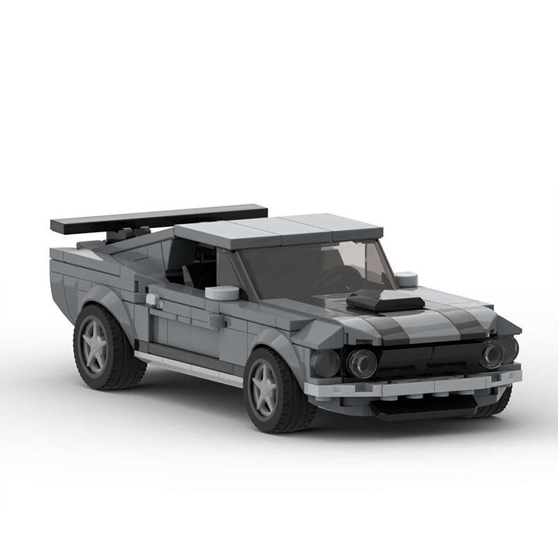 Xe Đồ Chơi Xây Dựng Ford Mustang Phiên Bản Đặc Biệt John Wick 8 Chiếc