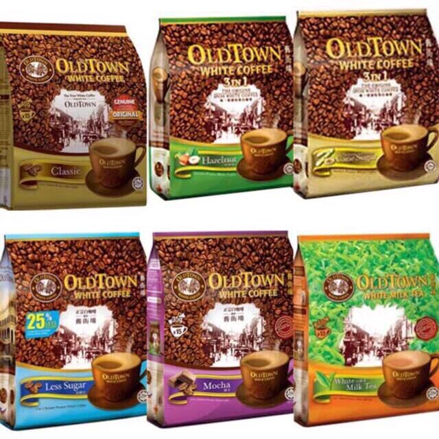Cà phê trắng Old Town White Coffee Malaysia