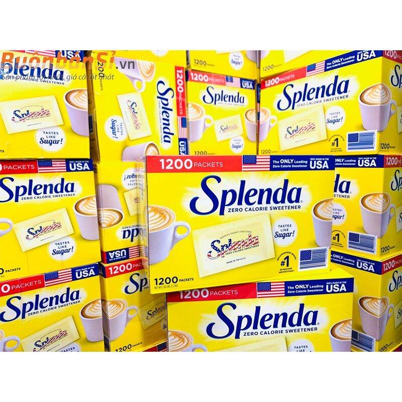 Combo 50 gói đường ăn kiêng Splenda chính hãng ăn kiêng,giảm cân,keto,das