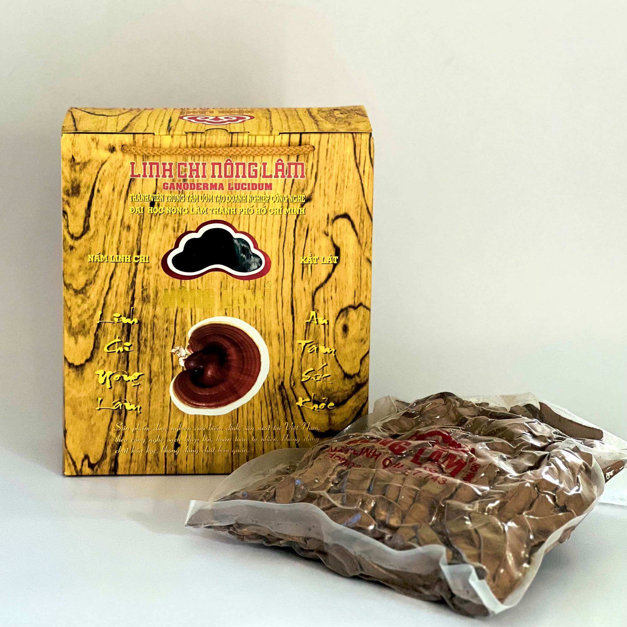 Linh Chi Nông Lâm xắt lát 200g