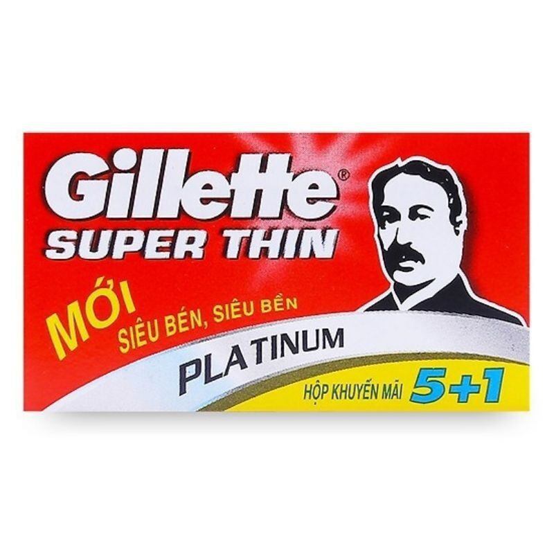Hộp 6 lưỡi lam Gillette Super Thin