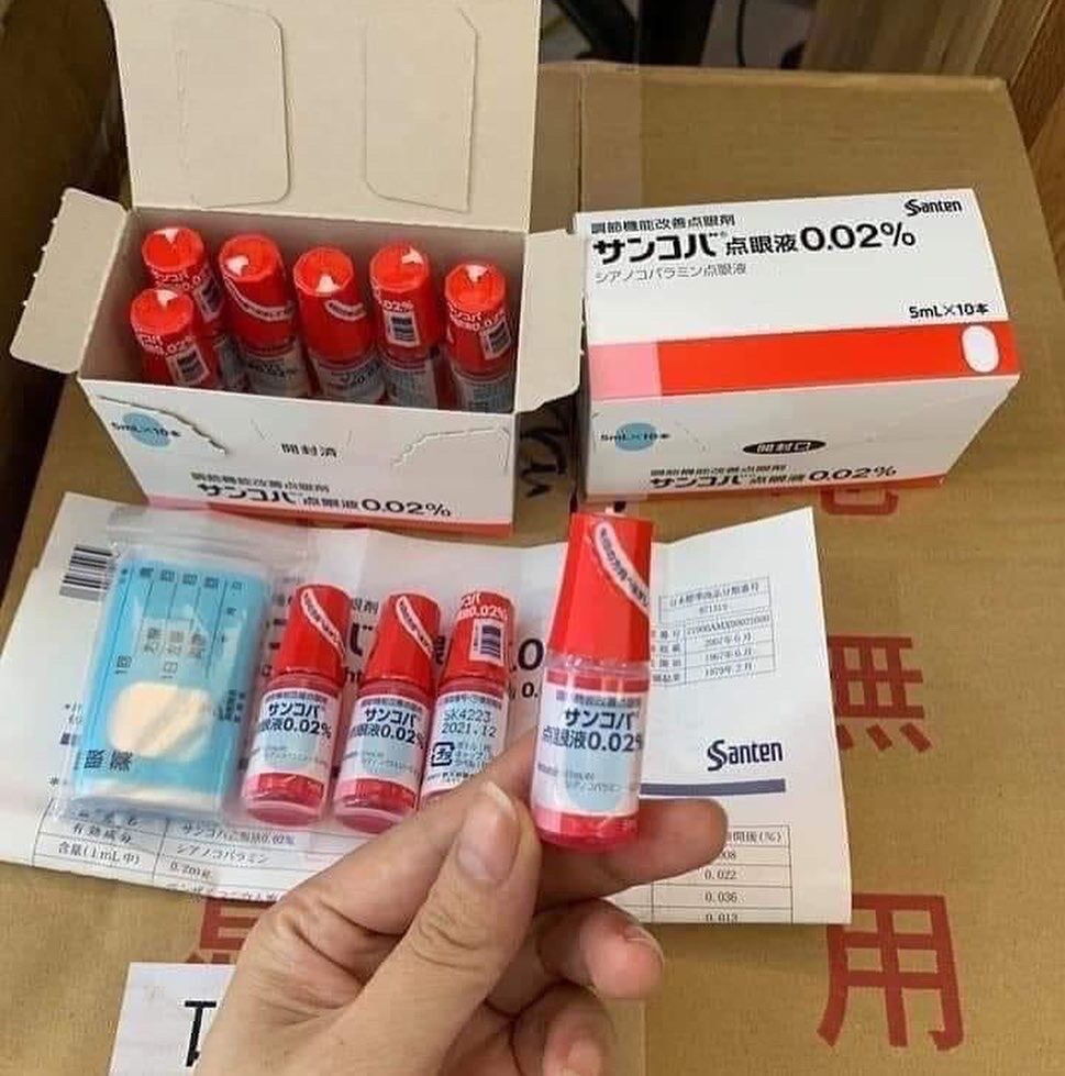 Nhỏ mắt cận Nhật bản lọ 5ml