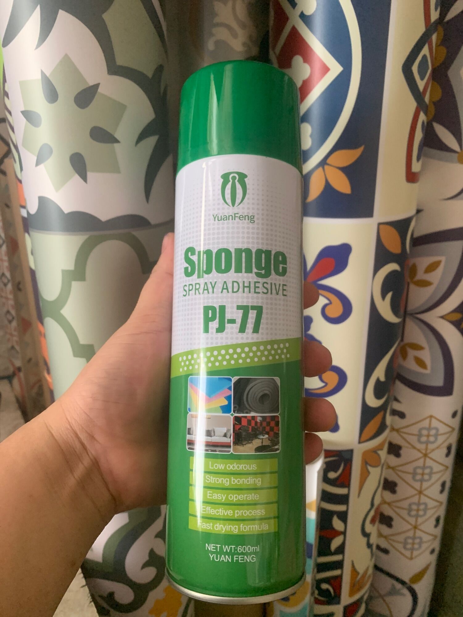 Keo xịt pj77 đa năng dung tích 600ml