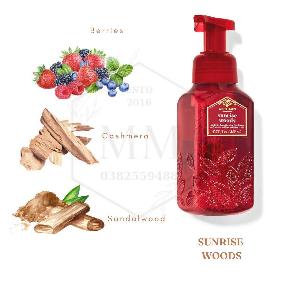 Moomoocos - Nước Rửa Tay tạo Bọt Bath And Body Works Foaming Hand Soap fullsize 259ml