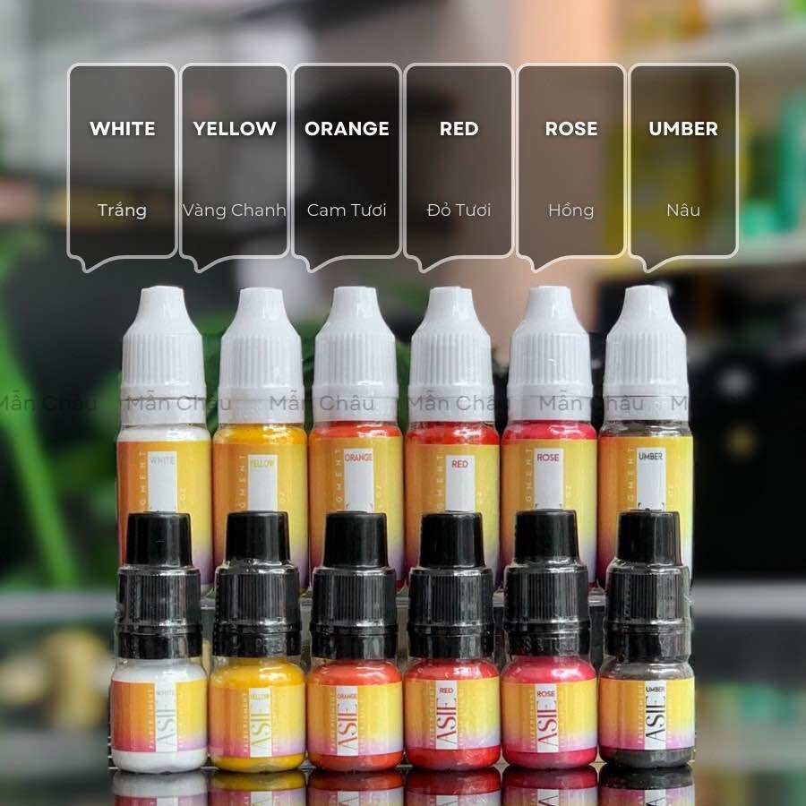 Mực Asie mẫu mới Full 10ml