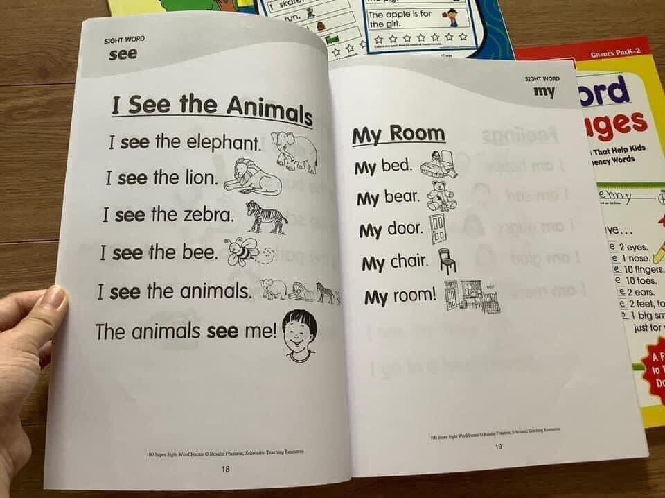 Sight word- 4Q-tặng file nghe audio