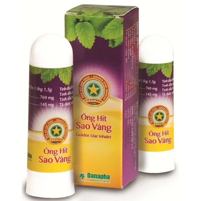 Ống hít Sao Vàng 1.5g date T8/24