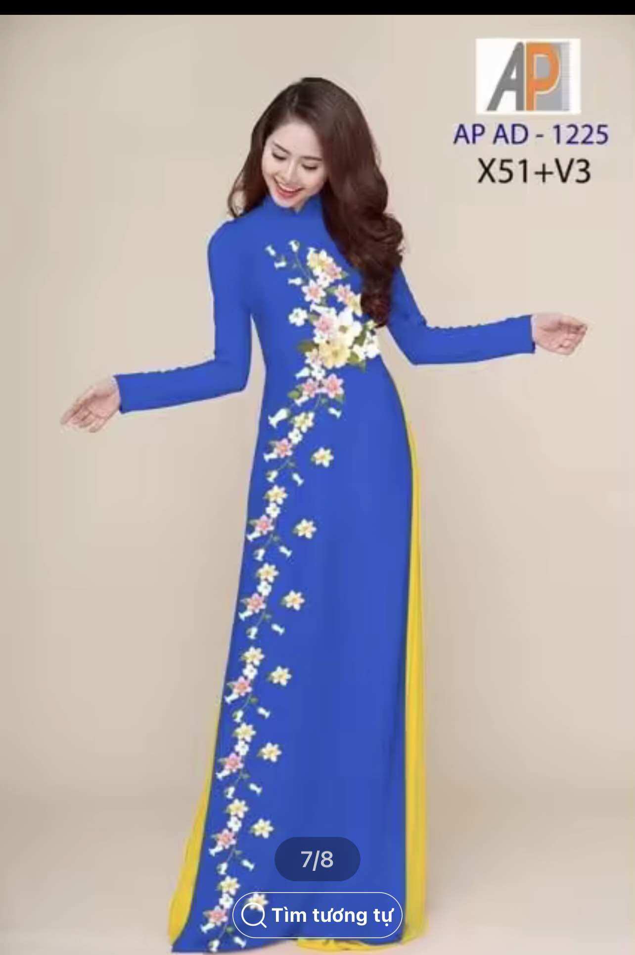 [HCM]Vải áo dài đơn giản
