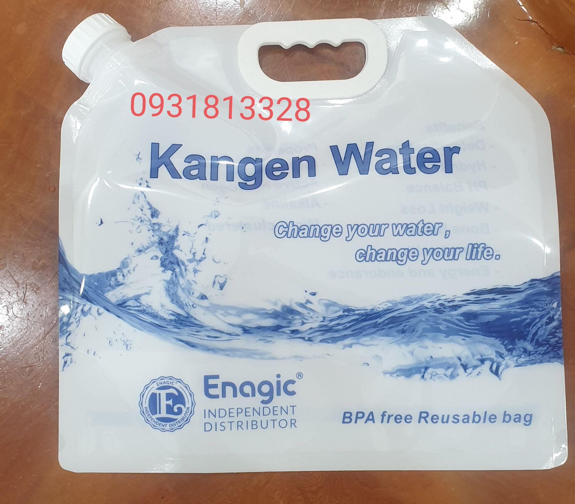 Túi đựng nước ion kiềm 5L