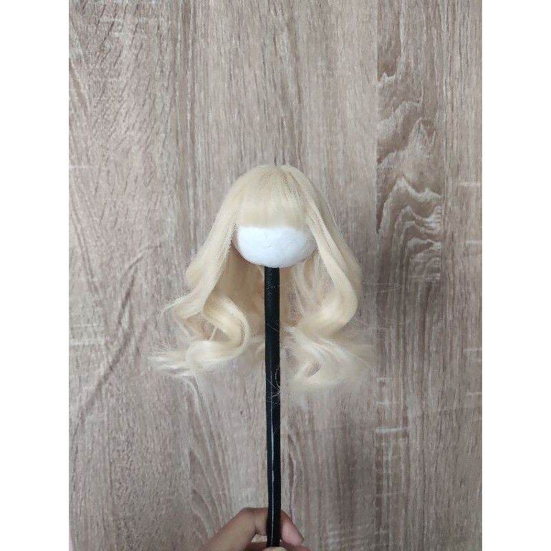 Wig tóc giả búp bê bjd 1/6, 1/8, 1/12