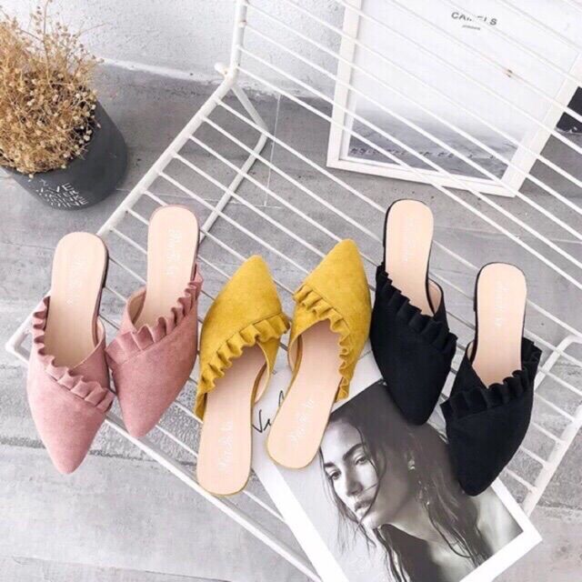 Giày sục da lộn siêu bền, đẹp (xả kho)