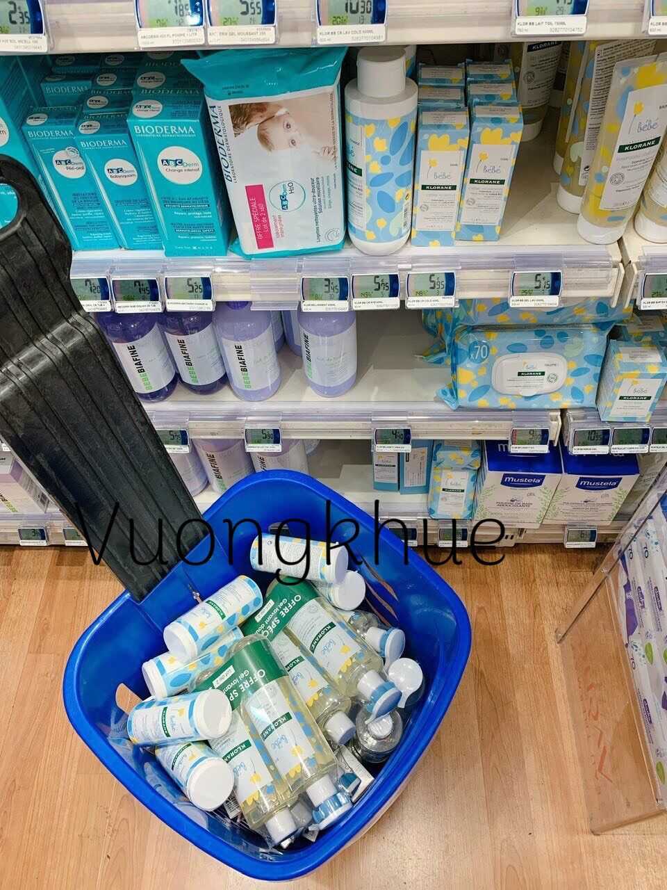 Sữa tắm gội KLORANE BEBE 500ml- hàng Pháp