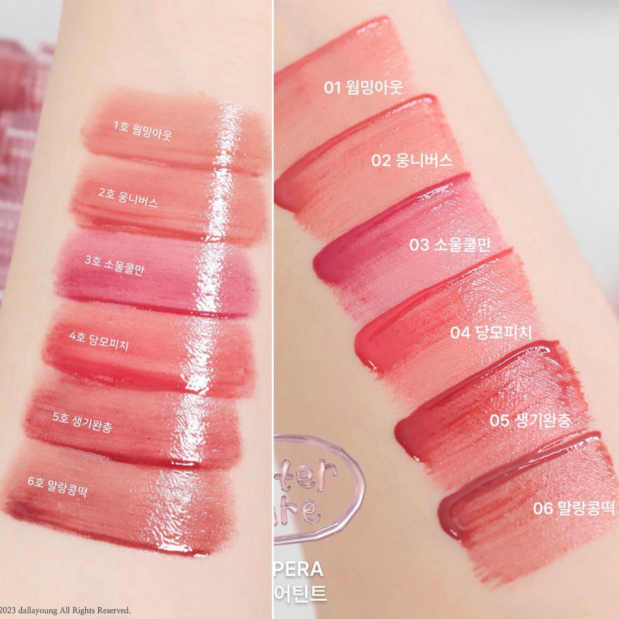 Son Peripera Water Bare Tint. 