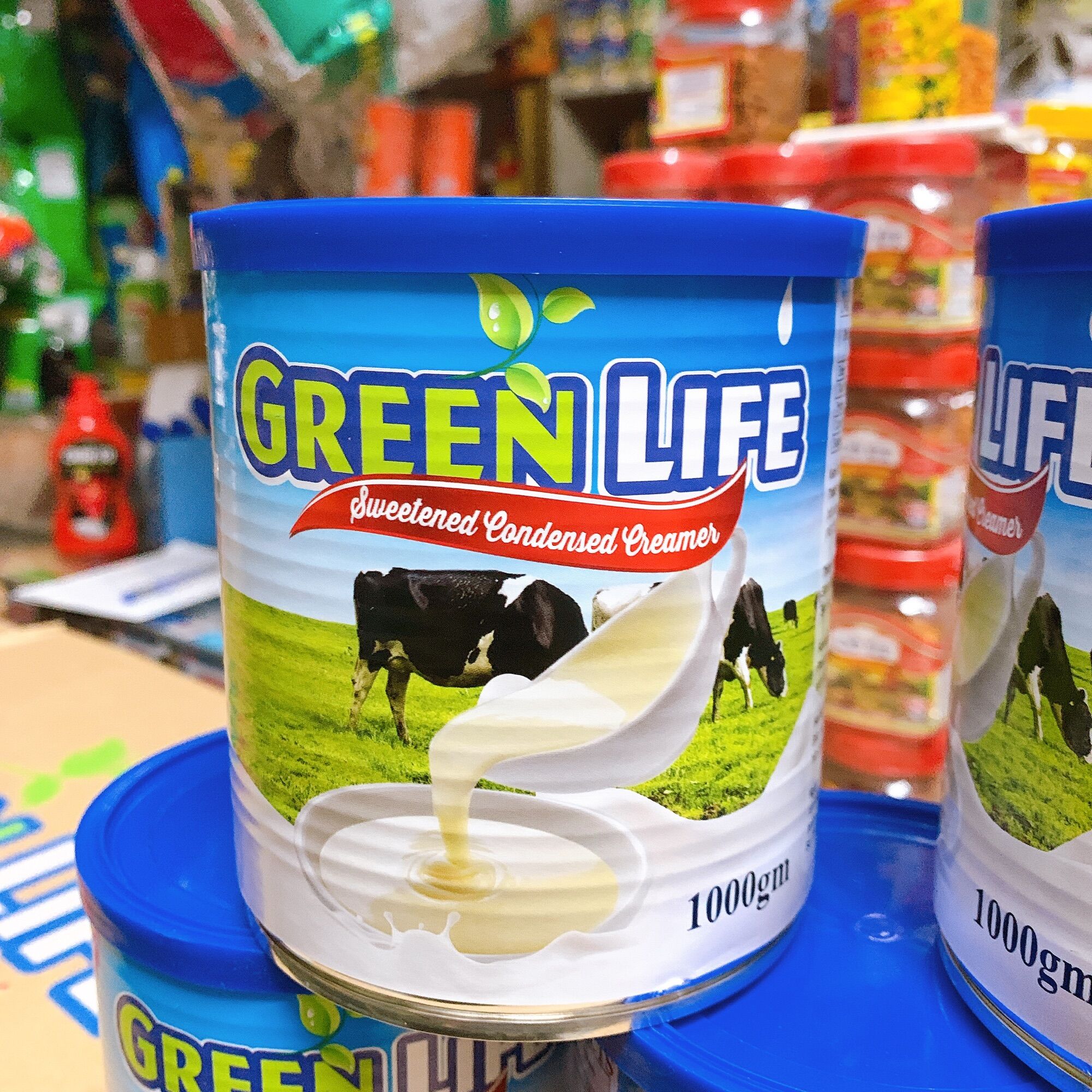 Combo 3 lon sữa Green life 1kg Malaysia
