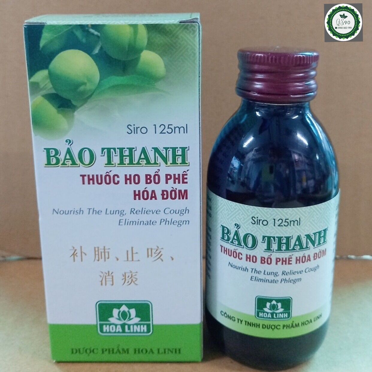 Siro bảo thanh 1 chai 125ml