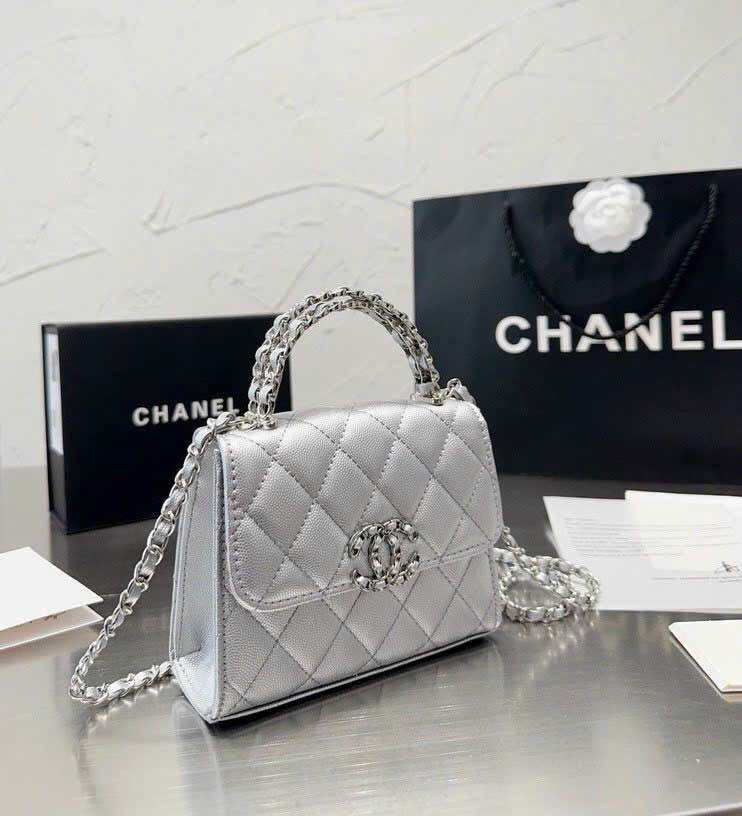 Chanel mini FULLBOX  kèm hộp Size mini 16cm , ko vừa đt Hình thật