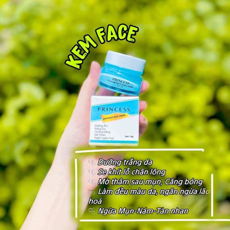 KEM FACE PRINCESS MẪU MỚI