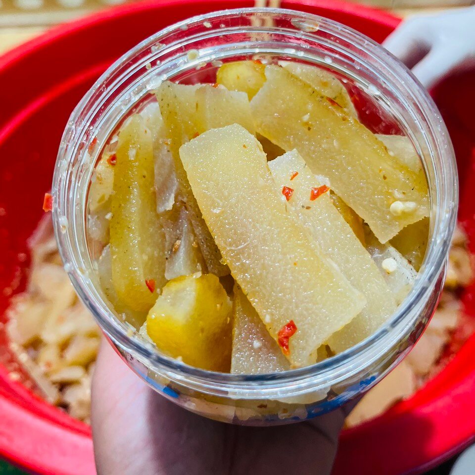 Da trâu muối chua  ( túi 500gr) Đặc sản Tây Bắc