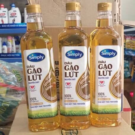 DẦU GẠO LỨT SIMPLY 1 L