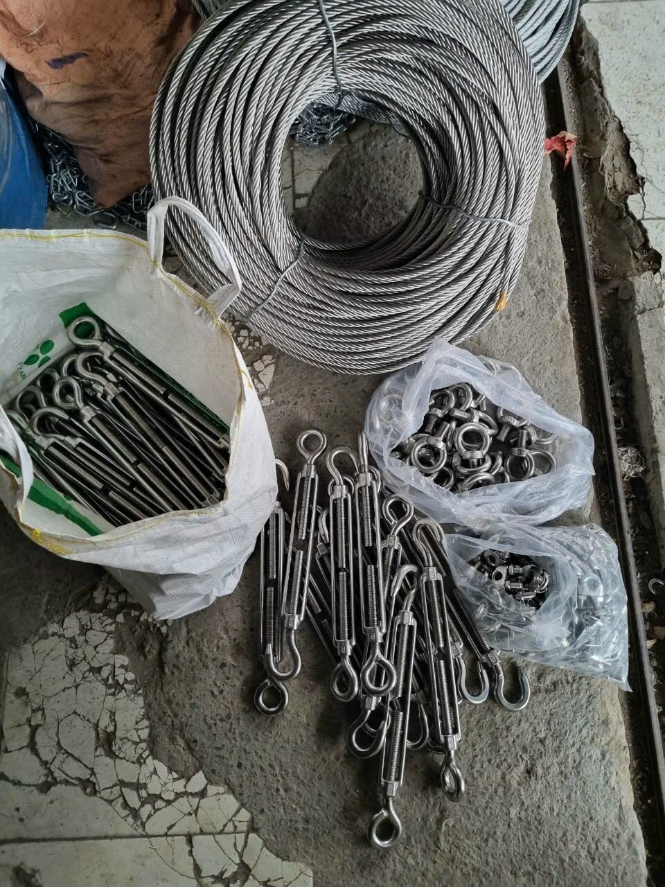 Tăng đưa cáp inox 304. M10