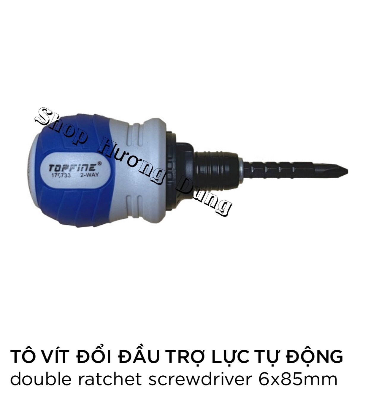 Tô vít lùn đổi đầu trợ lực tự động