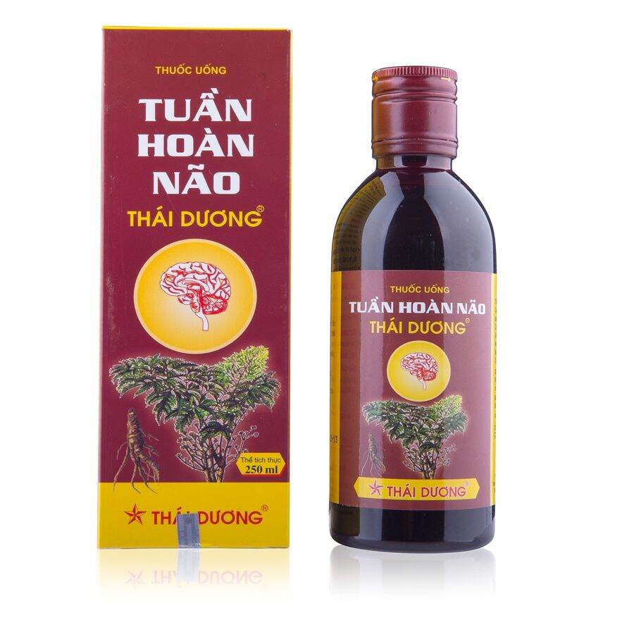 [Hcm]Tuần Hoàn Não Thái Dương - Chai 250Ml (Cải Thiện Mất Ngủ Bồi Bổ Sức Khỏe)