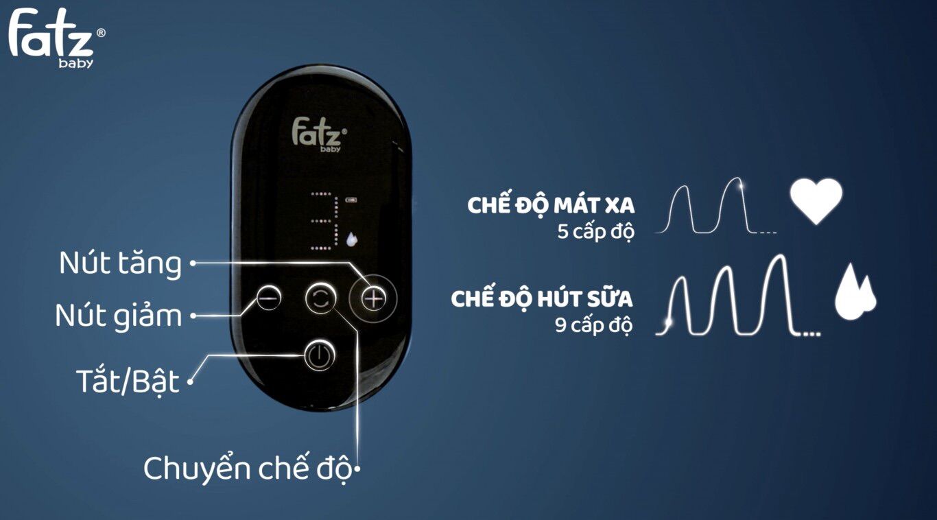 Máy hút sữa điện đơn - Cadence 2 - FB1082MX