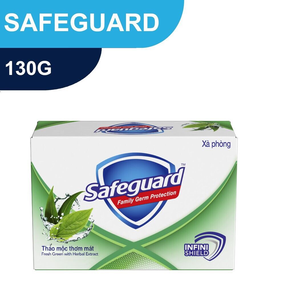 COMBO 10 CỤC XÀ PHÒNG SAFEGUARD 130GR