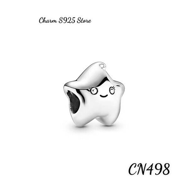 Charm ale ngôi sao may mắn bạc s925