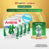 [Voucher giảm đến 16%][FREESHIP 0Đ TOÀN QUỐC] Combo 4 Sữa Bột Anlene Hương Vani 1.2Kg