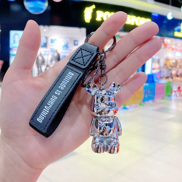 Móc khoá gấu bearbrick hot trend tiktok