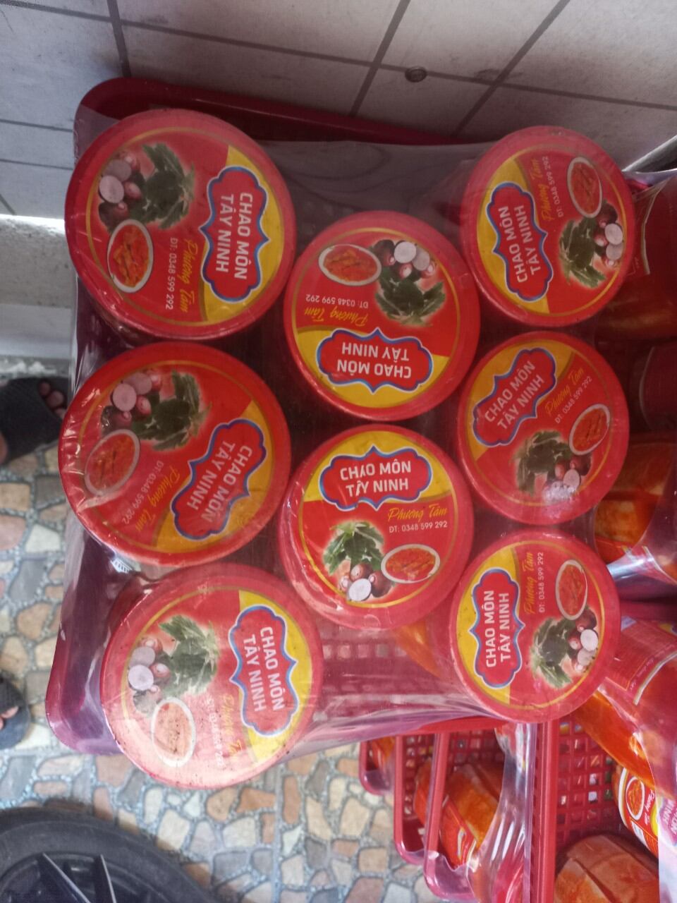Chao môn phương tâm tây ninh loại lớn 700g/1 hủ