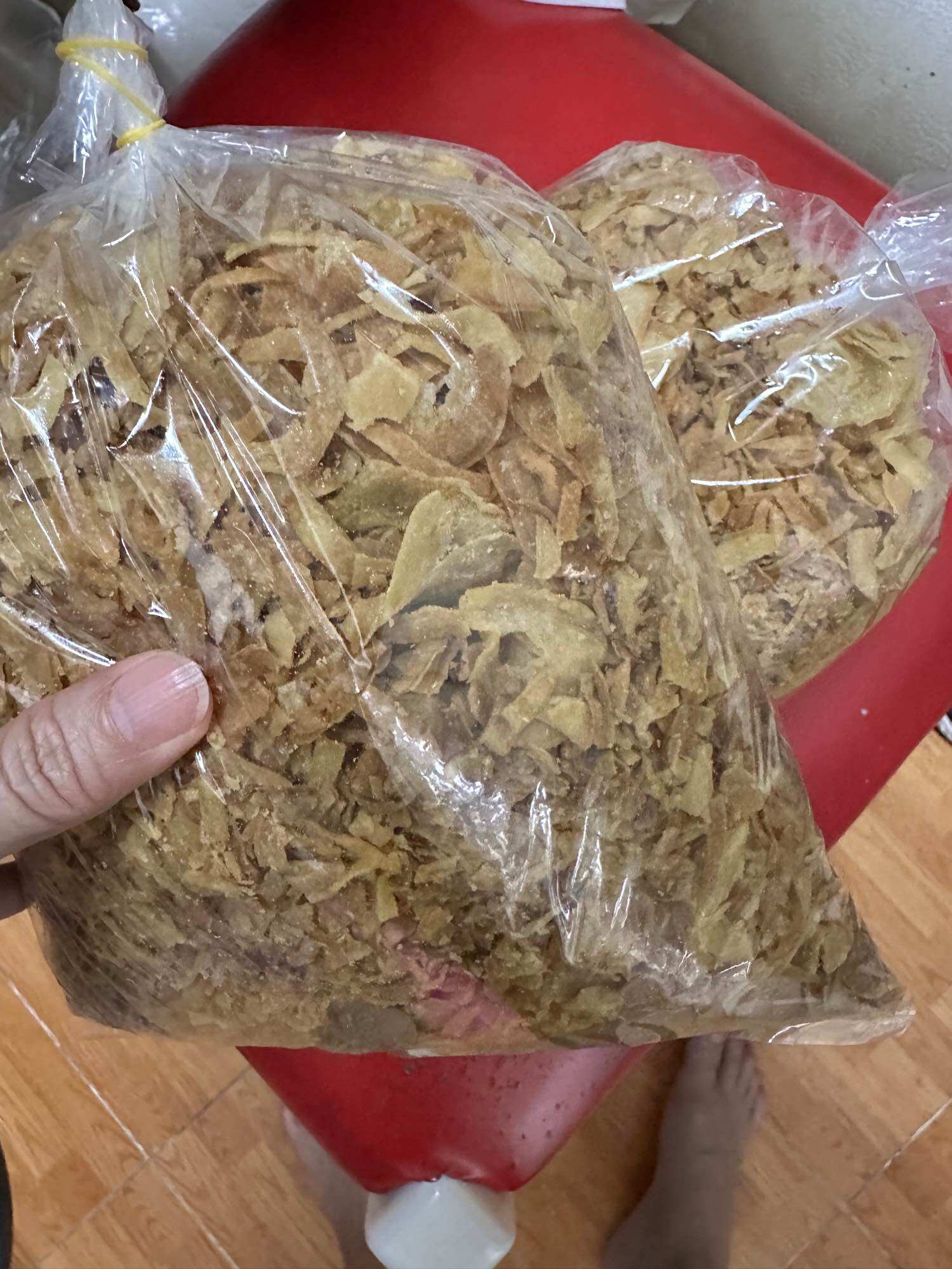 HCM 1kg Hành Phi dùng trộn bánh tráng