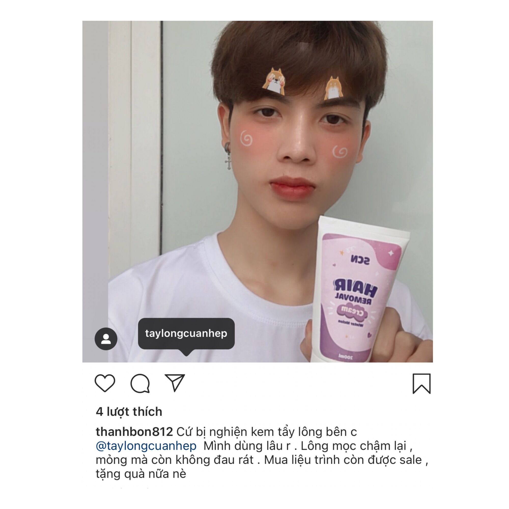 Tuýp Mỹ Phẩm Bí Đao - Scn