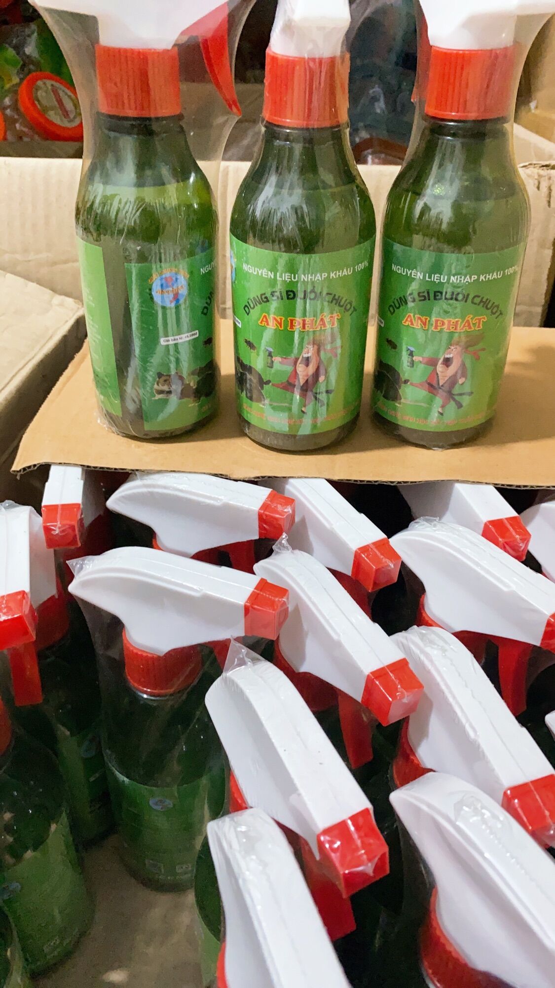 Chai xịt chuột An phát - Xịt đuổi chuột thảo mộc tự nhiên lọ 300ml