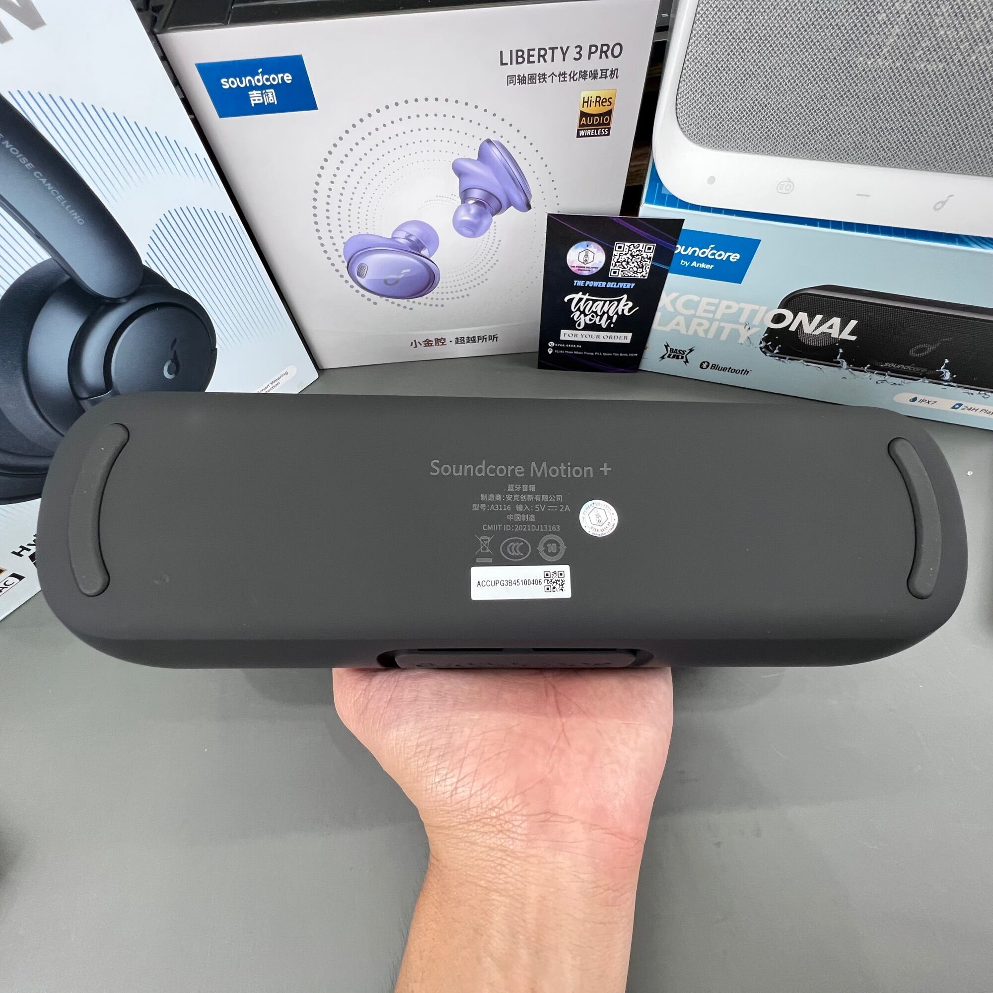 Loa Bluetooth không dây Anker Soundcore Motion+ (Motion Plus) - A3116 30w, chống nước, loa to