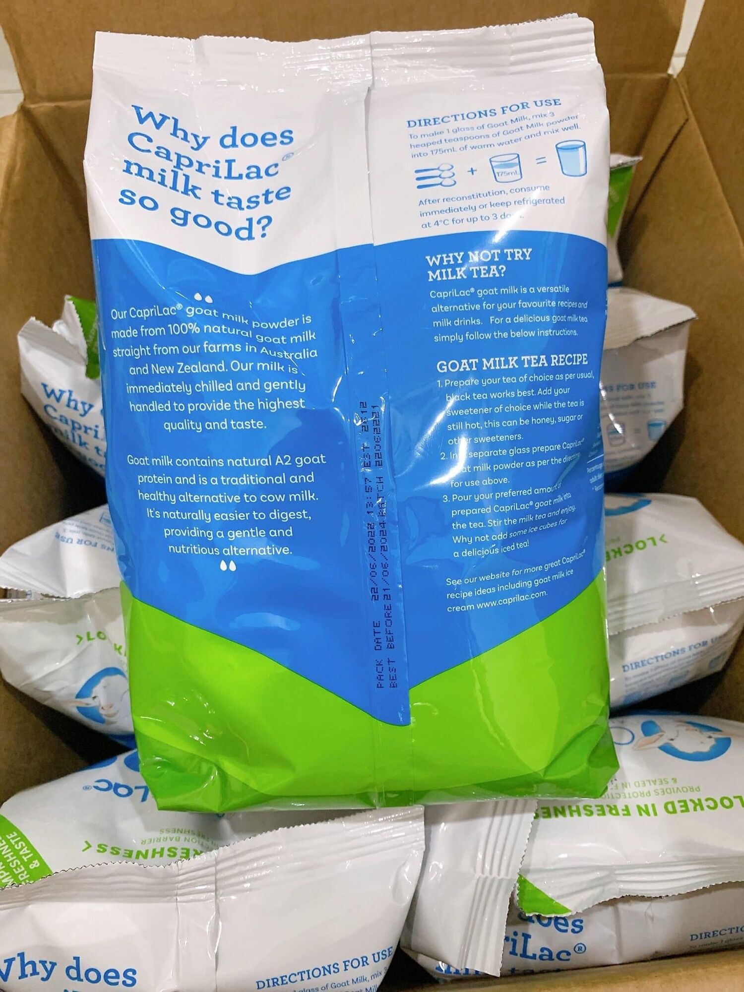 [Bill Úc] Sữa dê Caprilac Goat Milk Powder 1kg