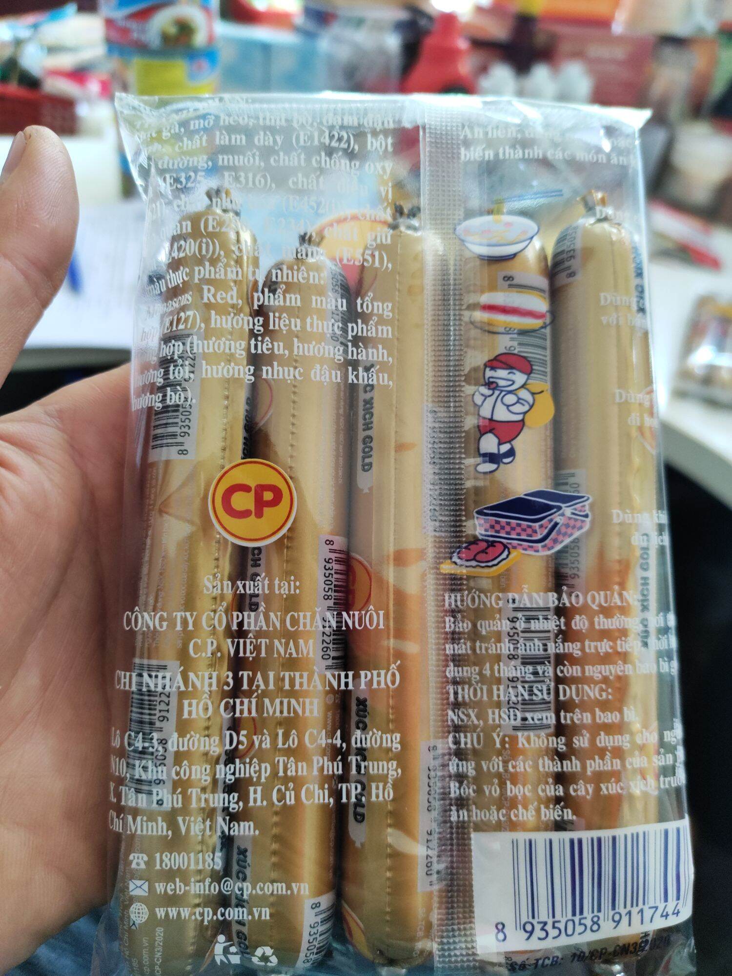 Xúc Xích Gold | Ăn liền CP | 200g