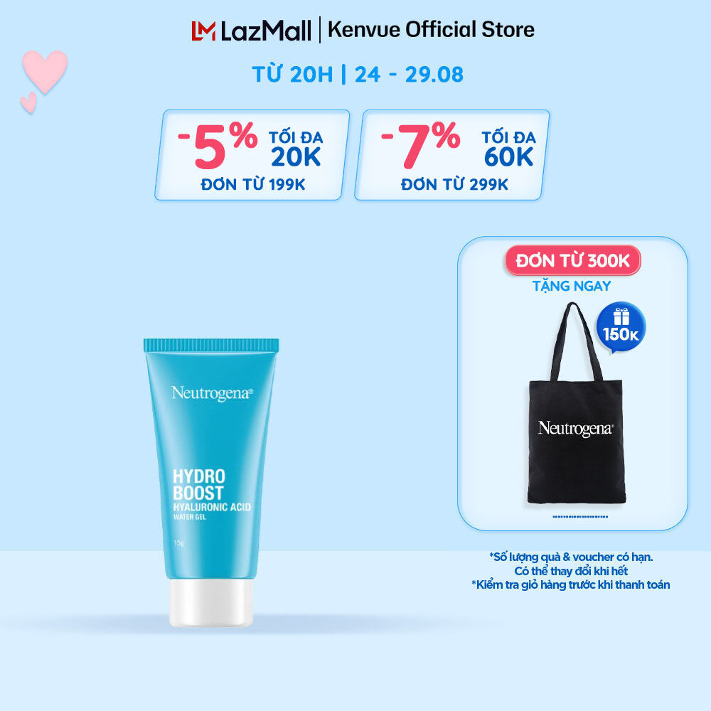 Kem dưỡng cấp ẩm Neutrogena® Hydro Boost Hyaluronic Acid Water Gel 15G