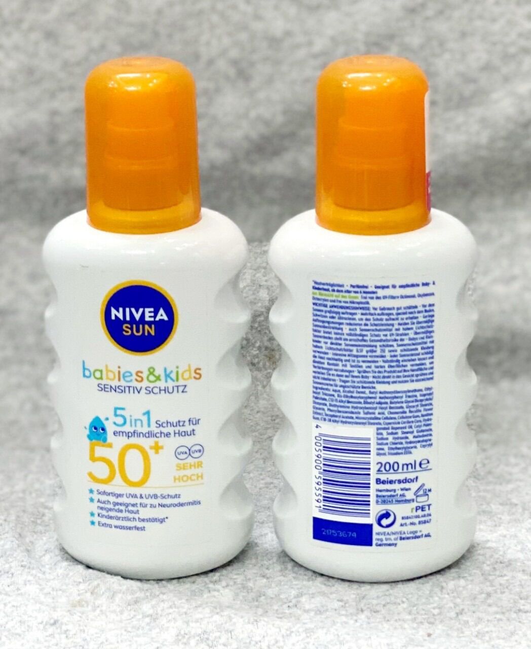 Kem chống nắng Nivea dạng xịt cho trẻ em