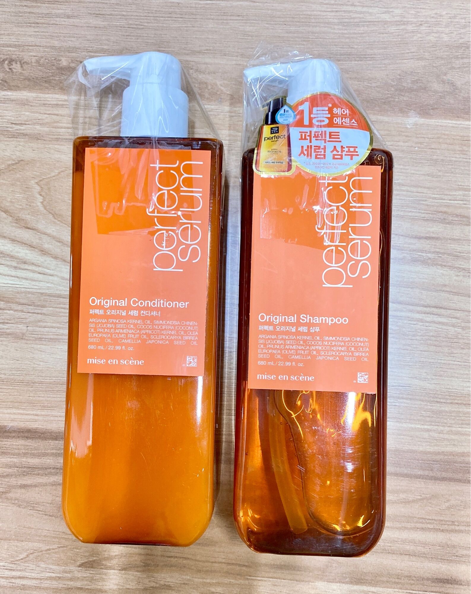 Dầu gội/ xả miseen perfect serum shampoo 680ml