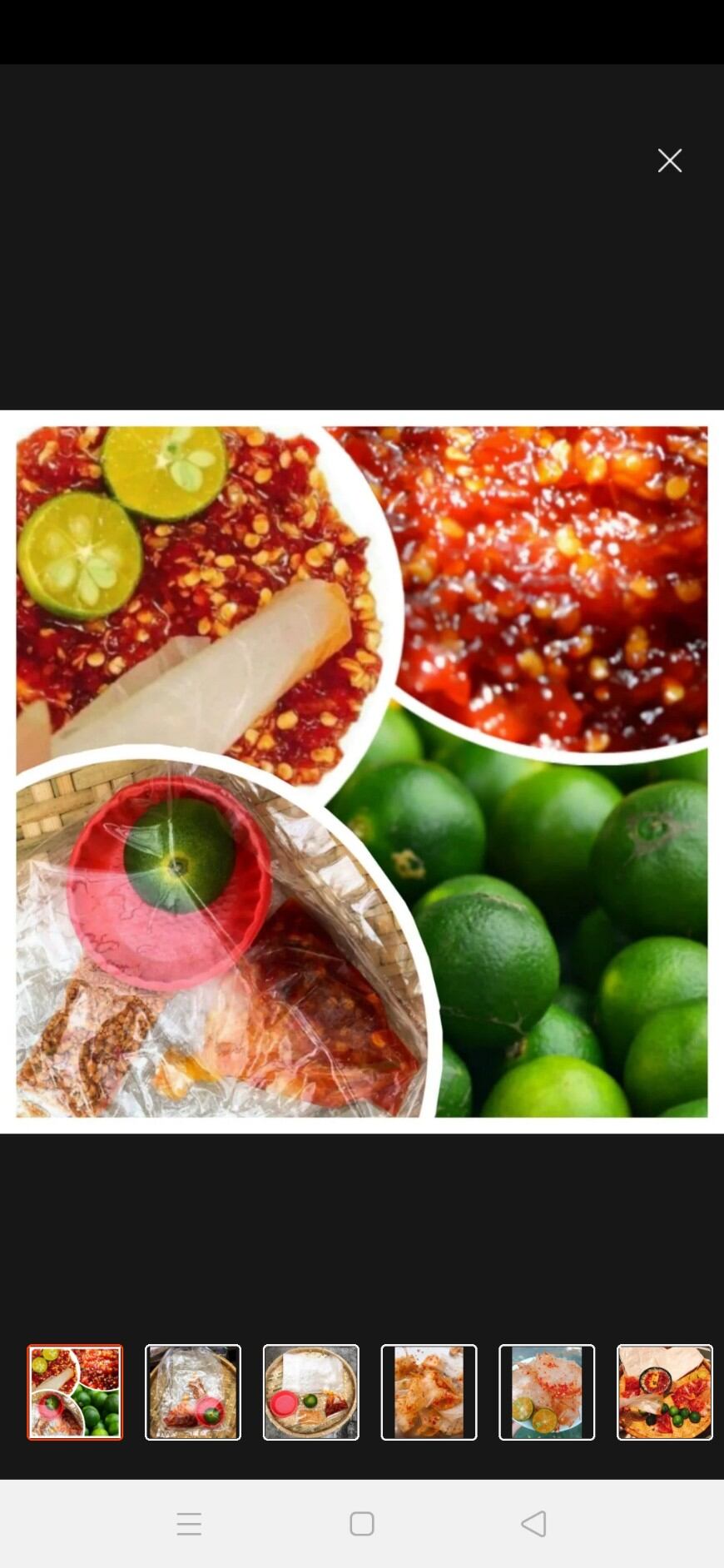 1 xâu 10 bịch bánh tráng sate tắc siêu cay