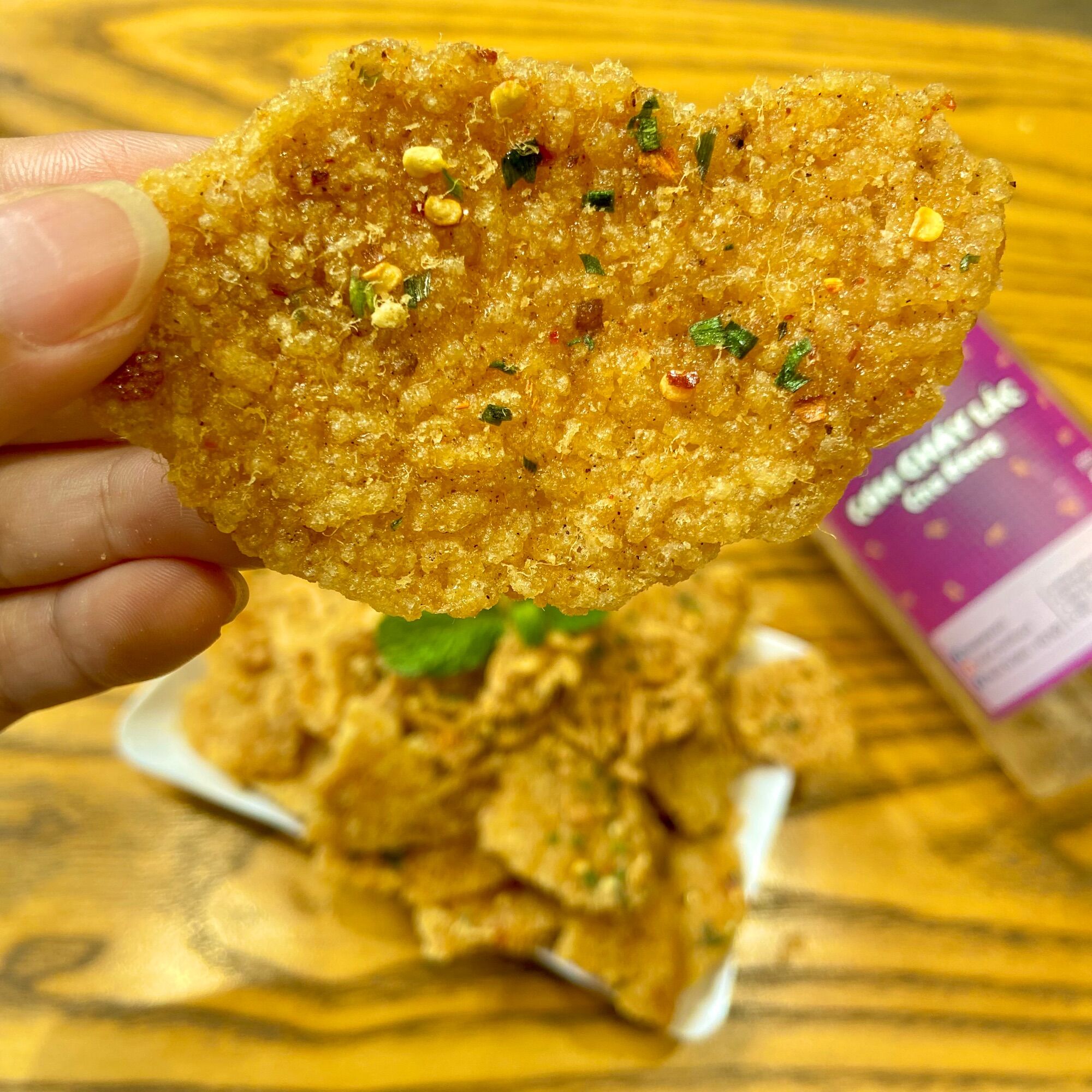 Cơm cháy chà bông Mimi | Đồ ăn vặt Hà Nội | 300gr
