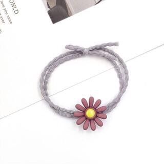 Set 5 sợi Chun buộc tóc nữ, Cột tóc hoa cúc dễ thương