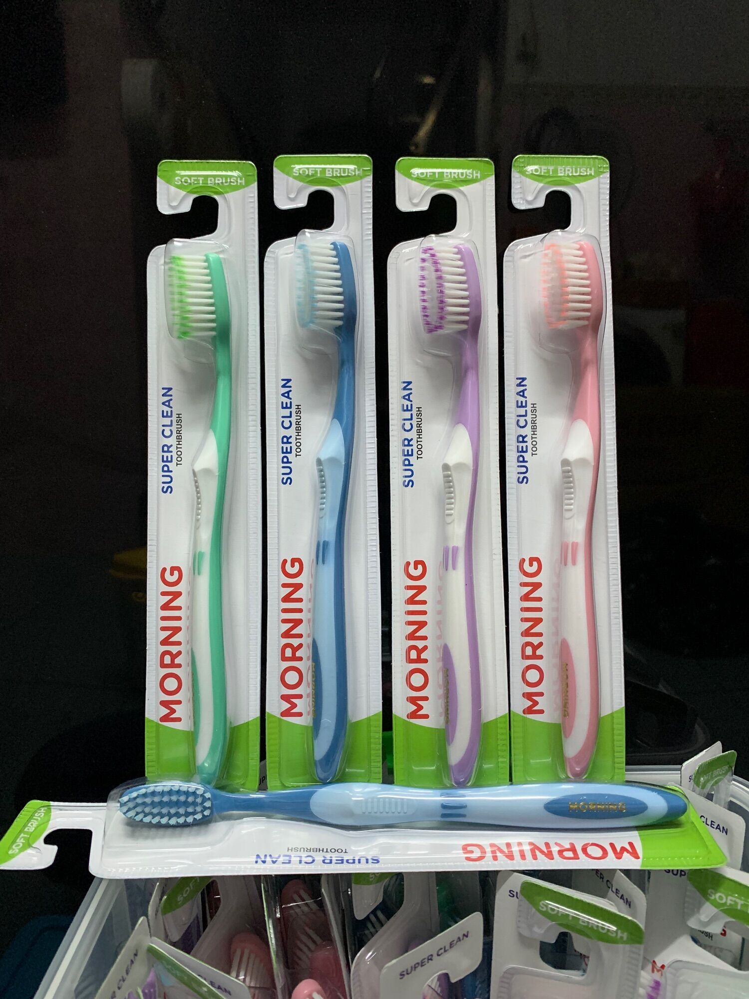 COMBO 5 CÂY BÀN CHẢI MORNING LÔNG TƠ SIÊU MỀM