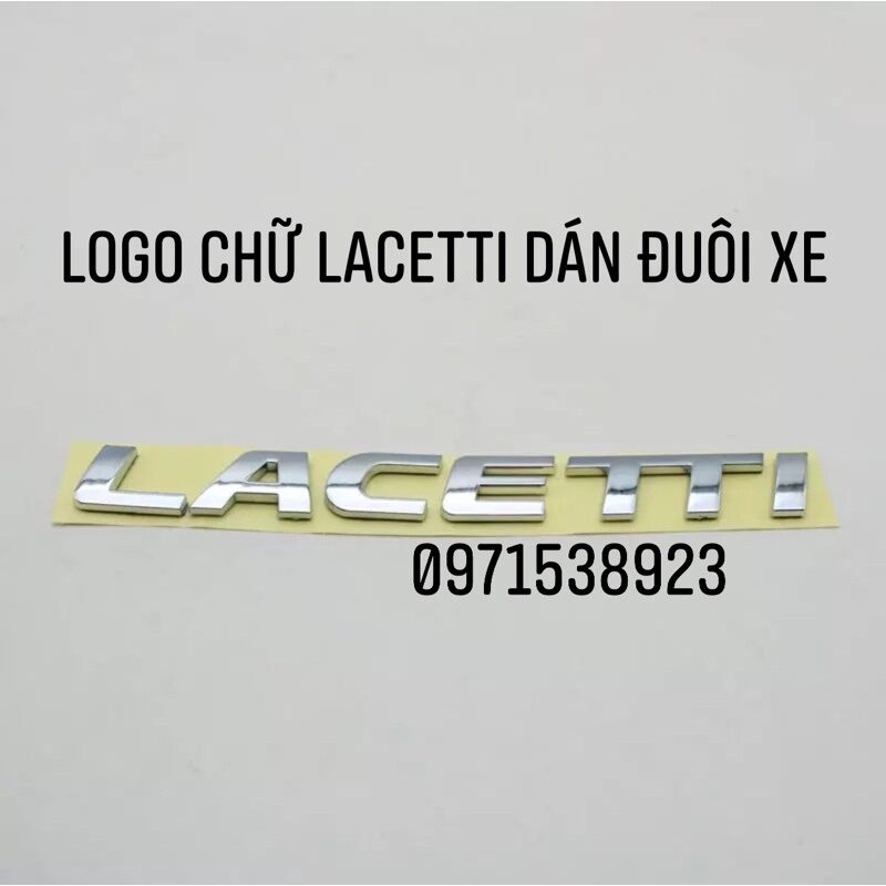 LOGO CHỮ NỔI LACETTI CAO CẤP