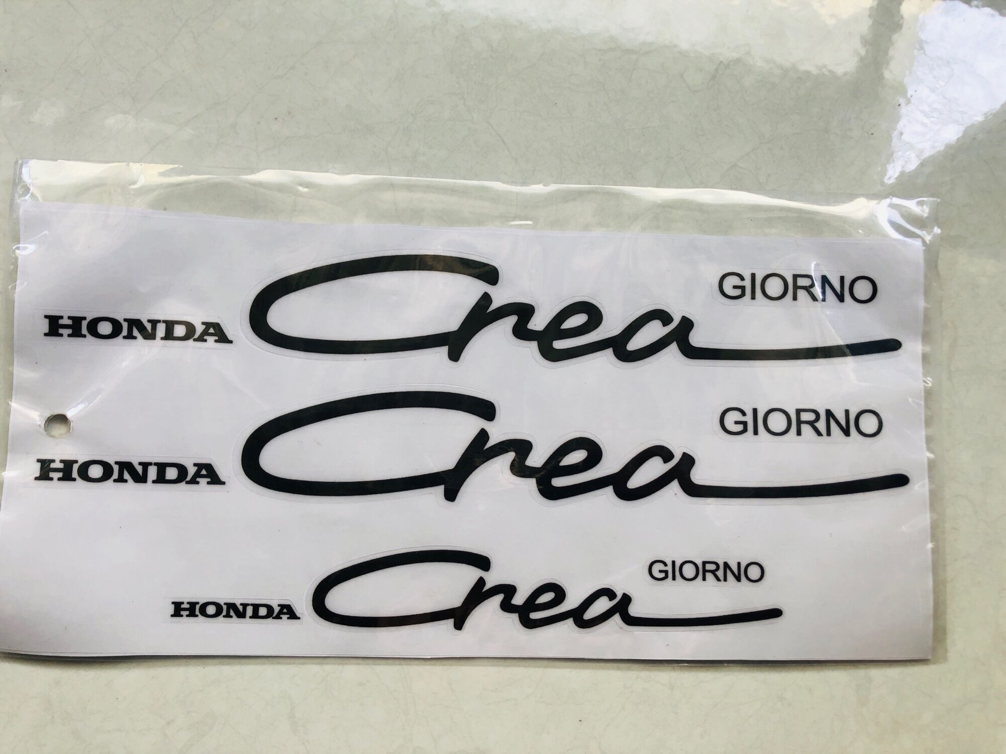 Bộ tem crea decal in