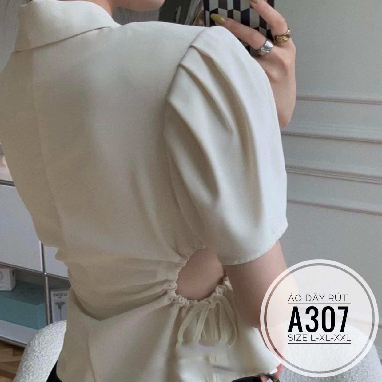 60-90kg Bigsize ÁO DÂY RÚT A307